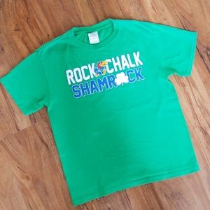 $10 Clearance 🔥 KU Tshirt Youth Large